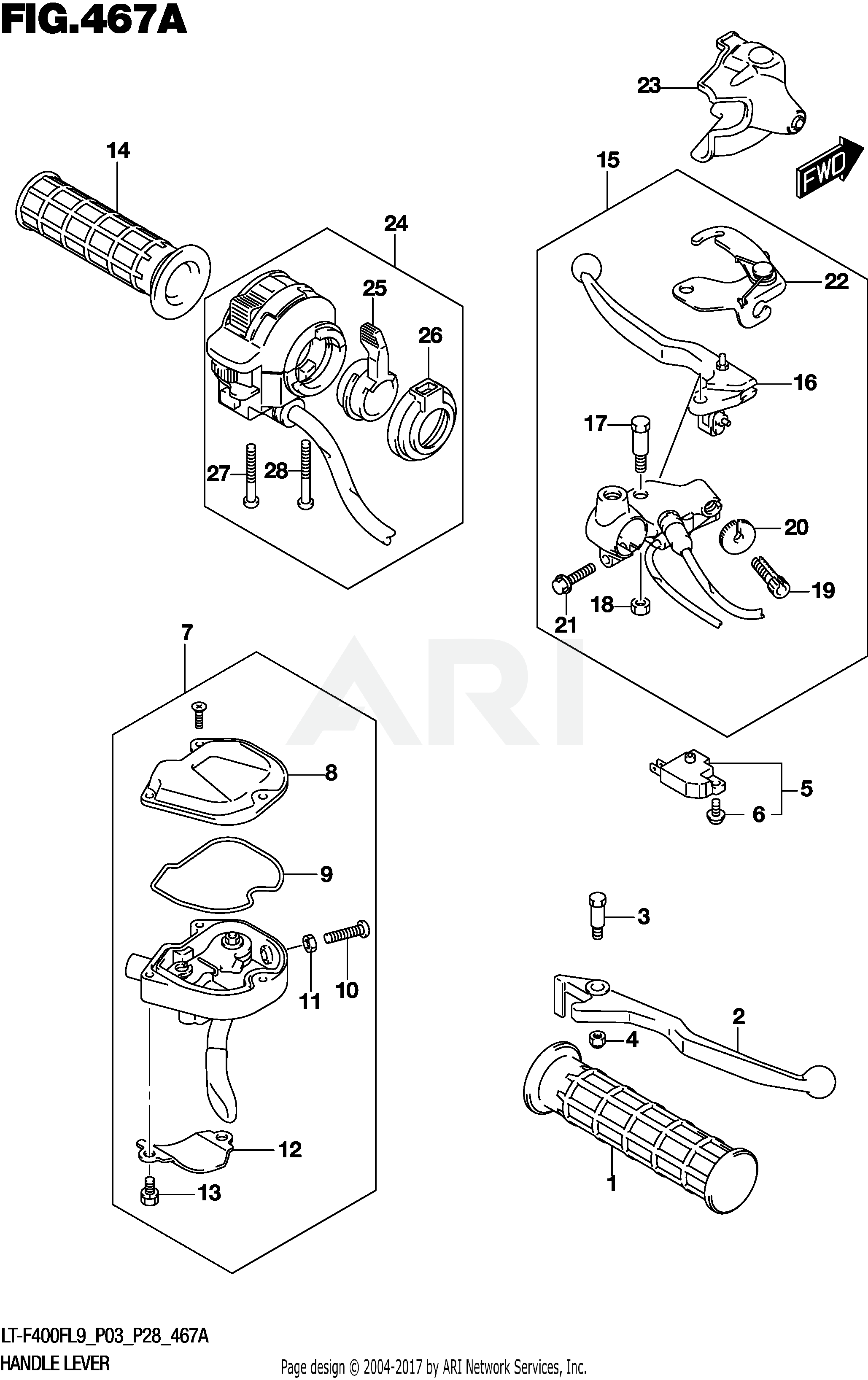 HANDLE LEVER