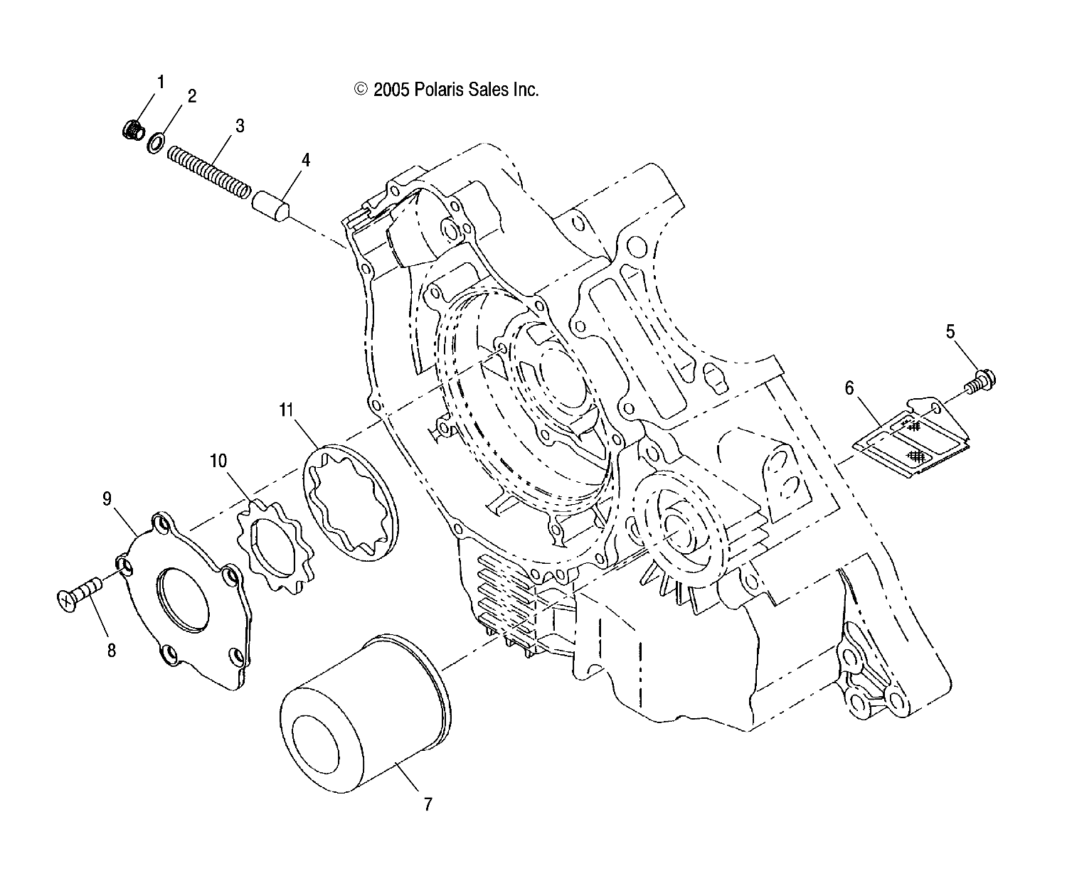 OIL PUMP and OIL FILTER - A05CD32AA/AB/AC (4999201699920169D05)