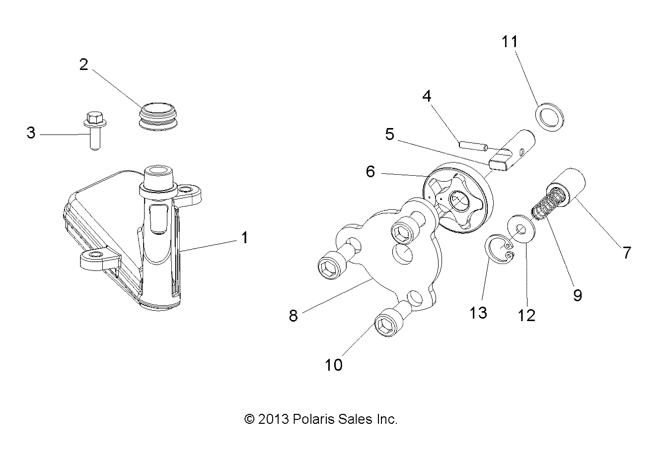 ENGINE, OIL PUMP - A15DAH32EJ (49ATVOILPUMP14SP325)