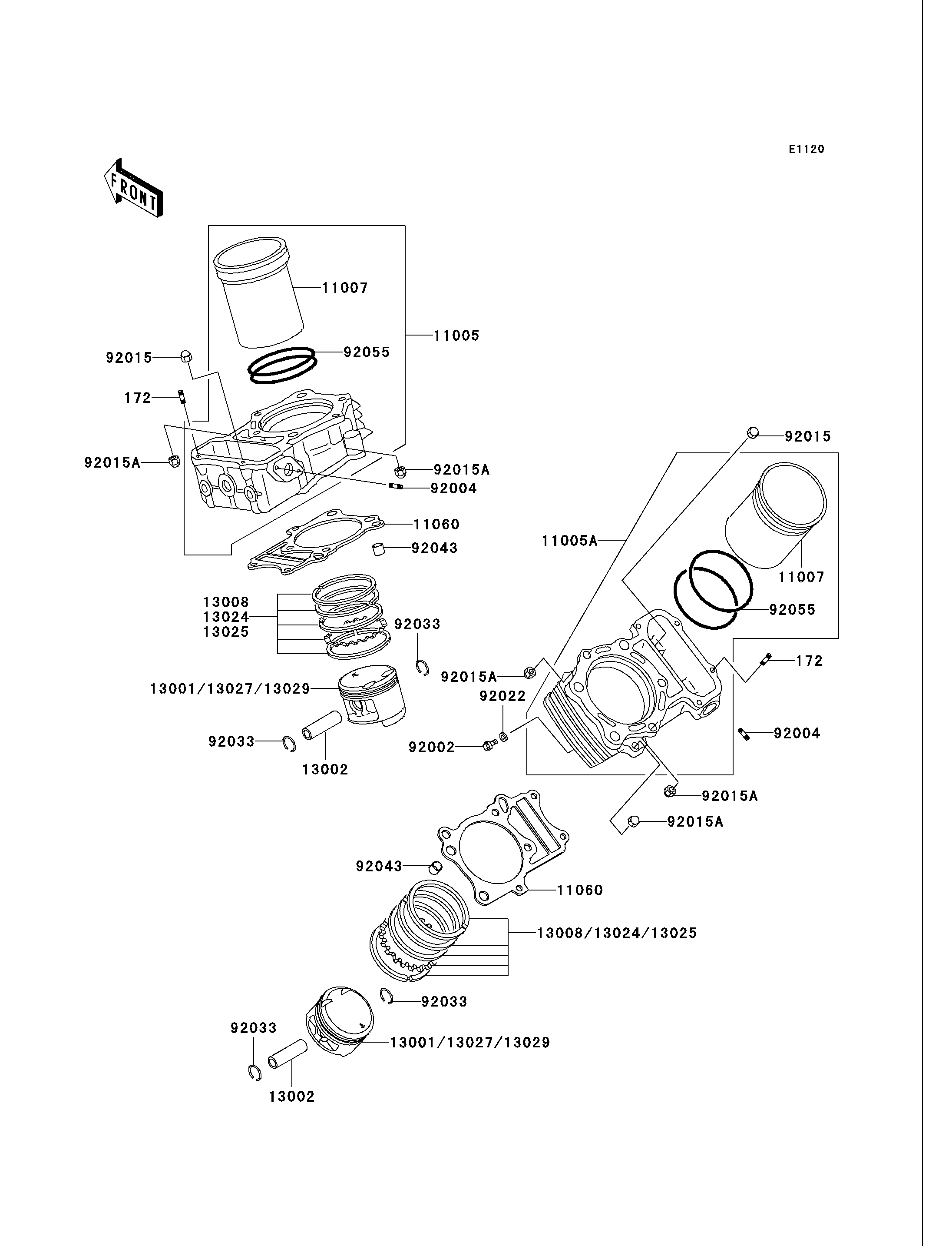 Cylinder/Piston(s)