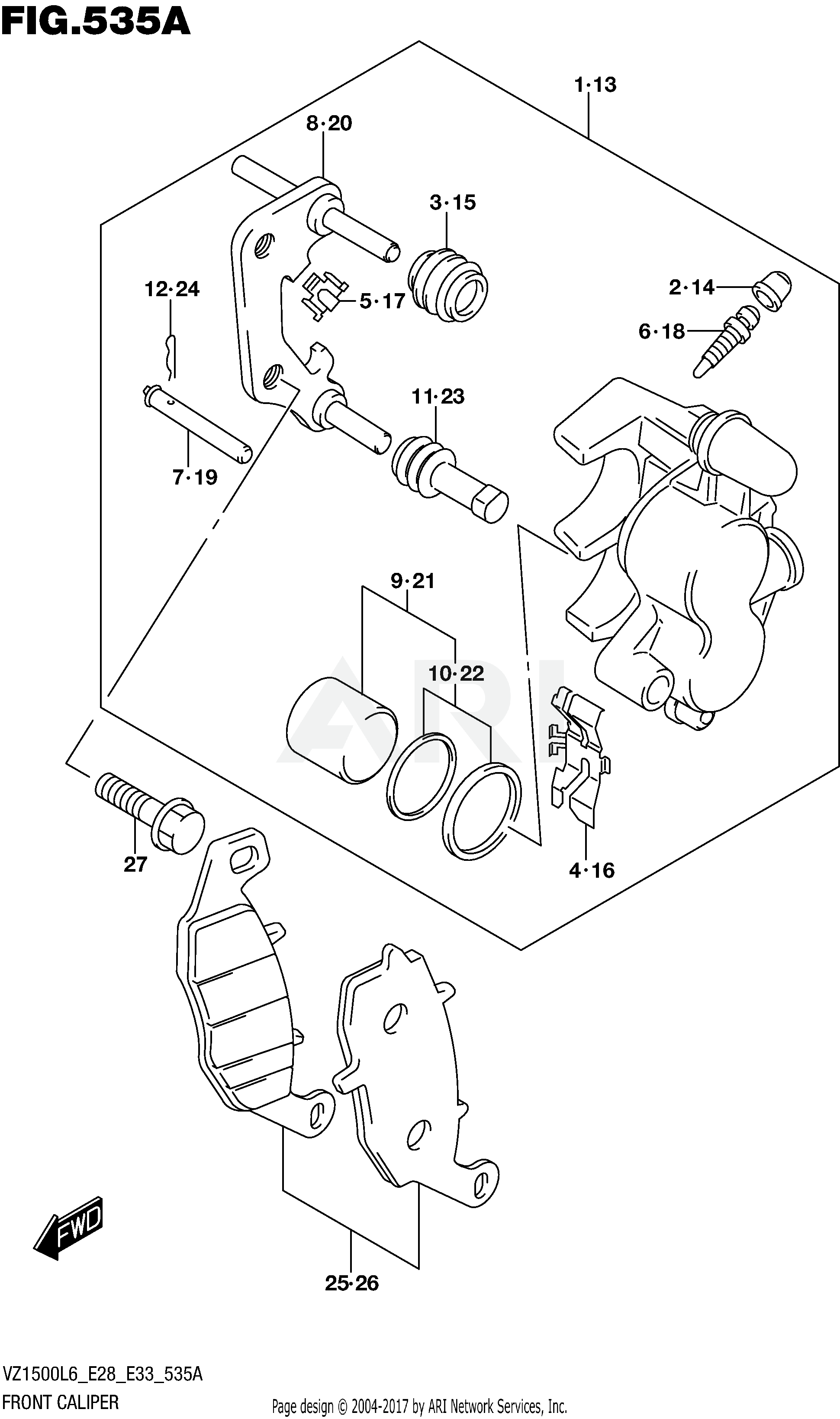 FRONT CALIPER