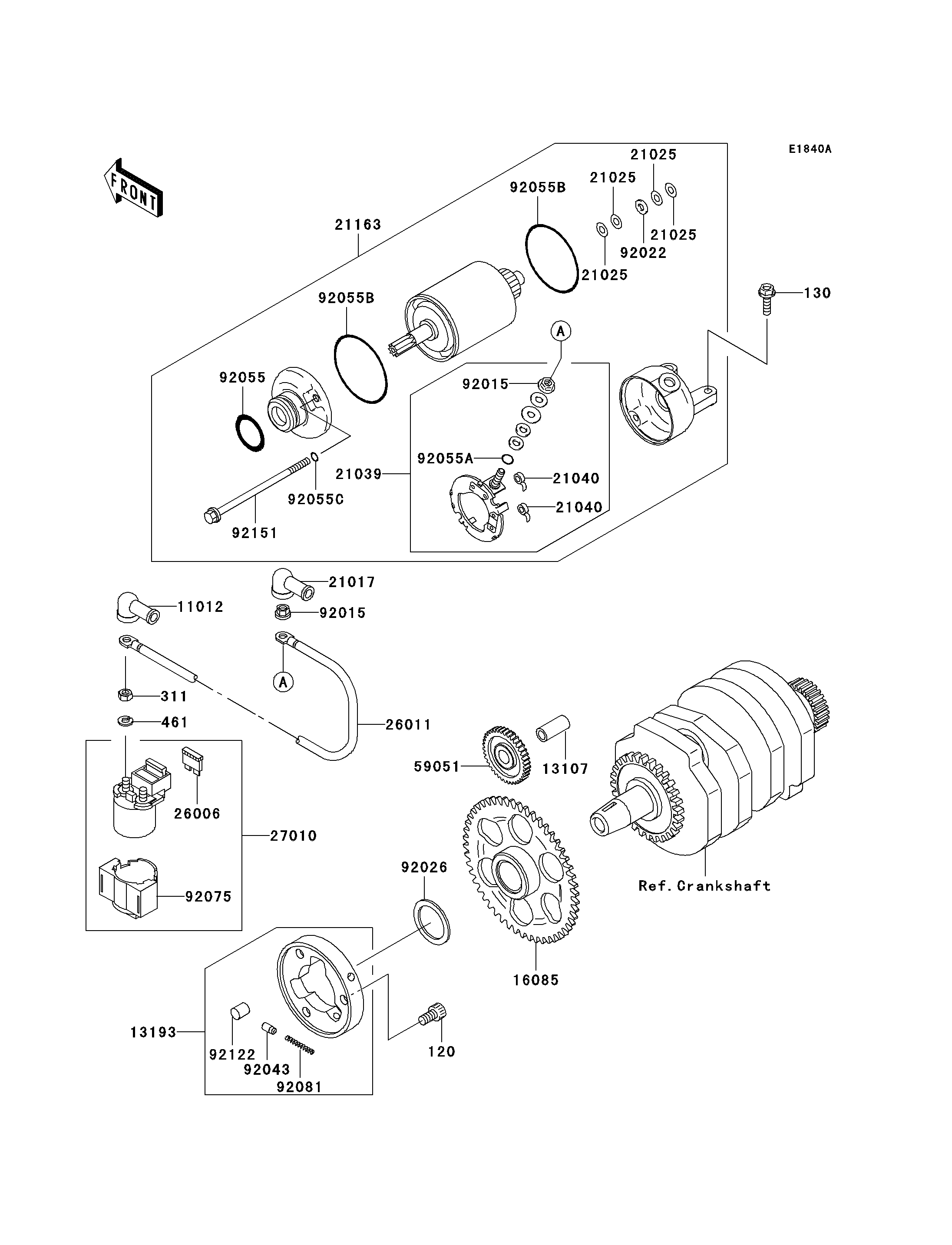 Starter Motor(F17-F19)