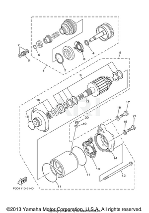 STARTING MOTOR