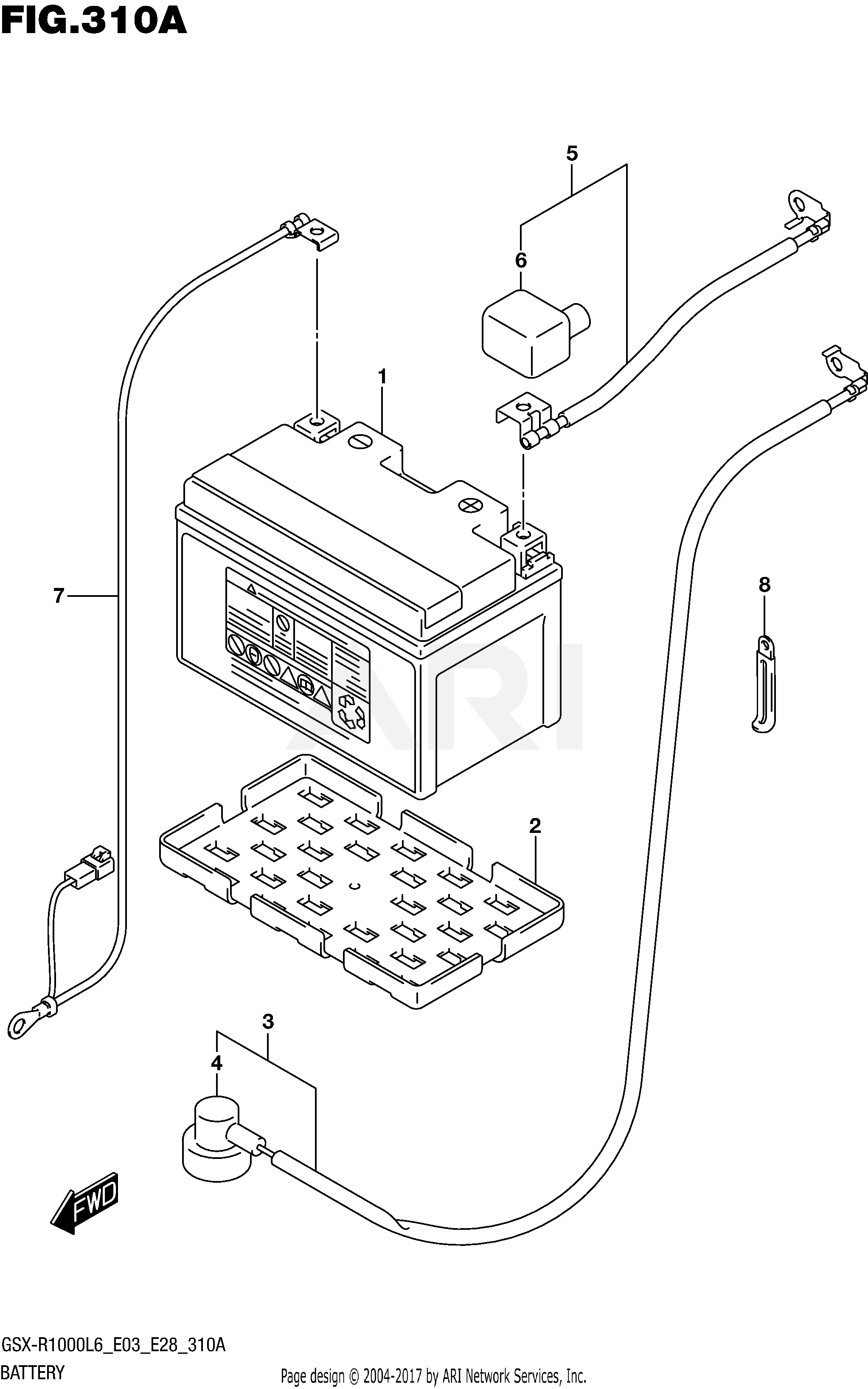 BATTERY (GSX-R1000L6 E03)