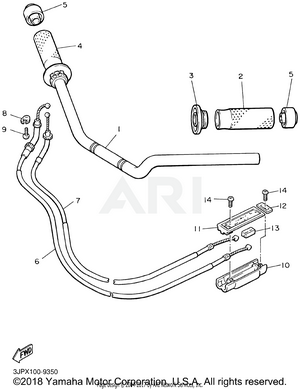 STEERING HANDLE CABLE