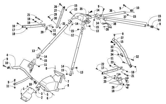 STEERING SUPPORT ASSEMBLY