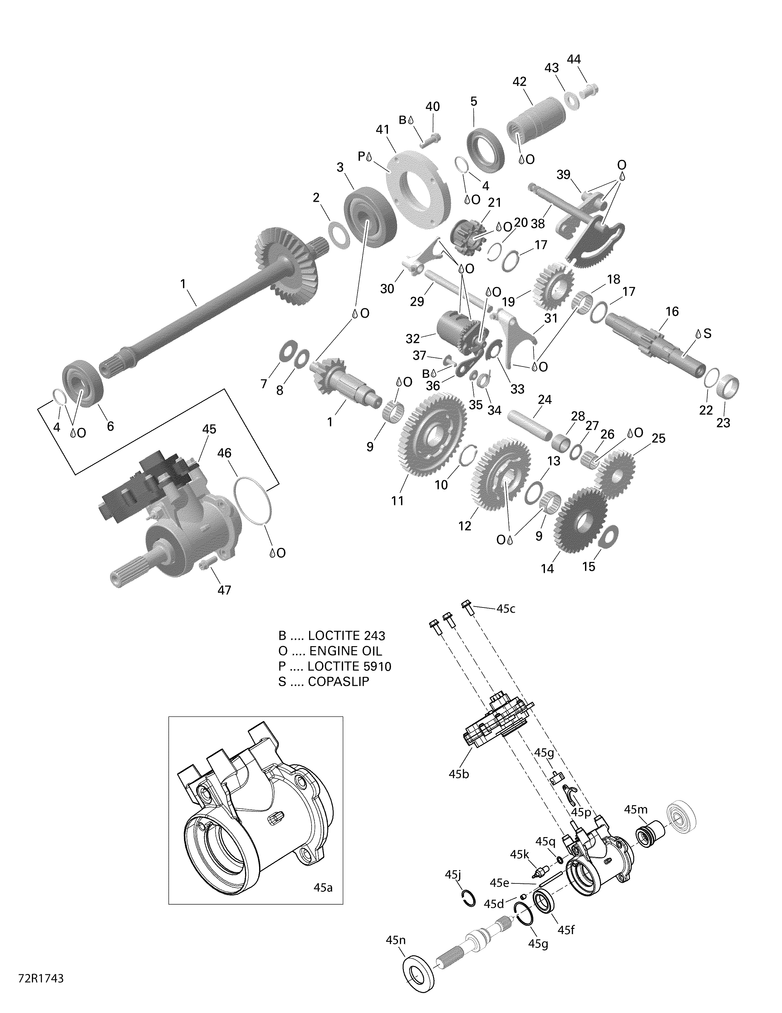 Gear Box And Components