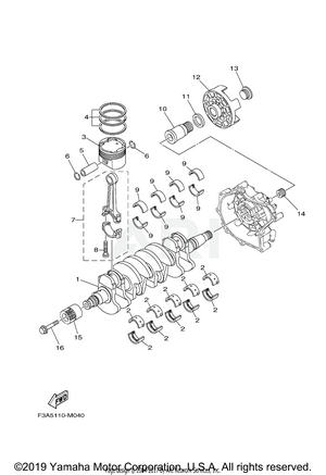 CRANKSHAFT & PISTON