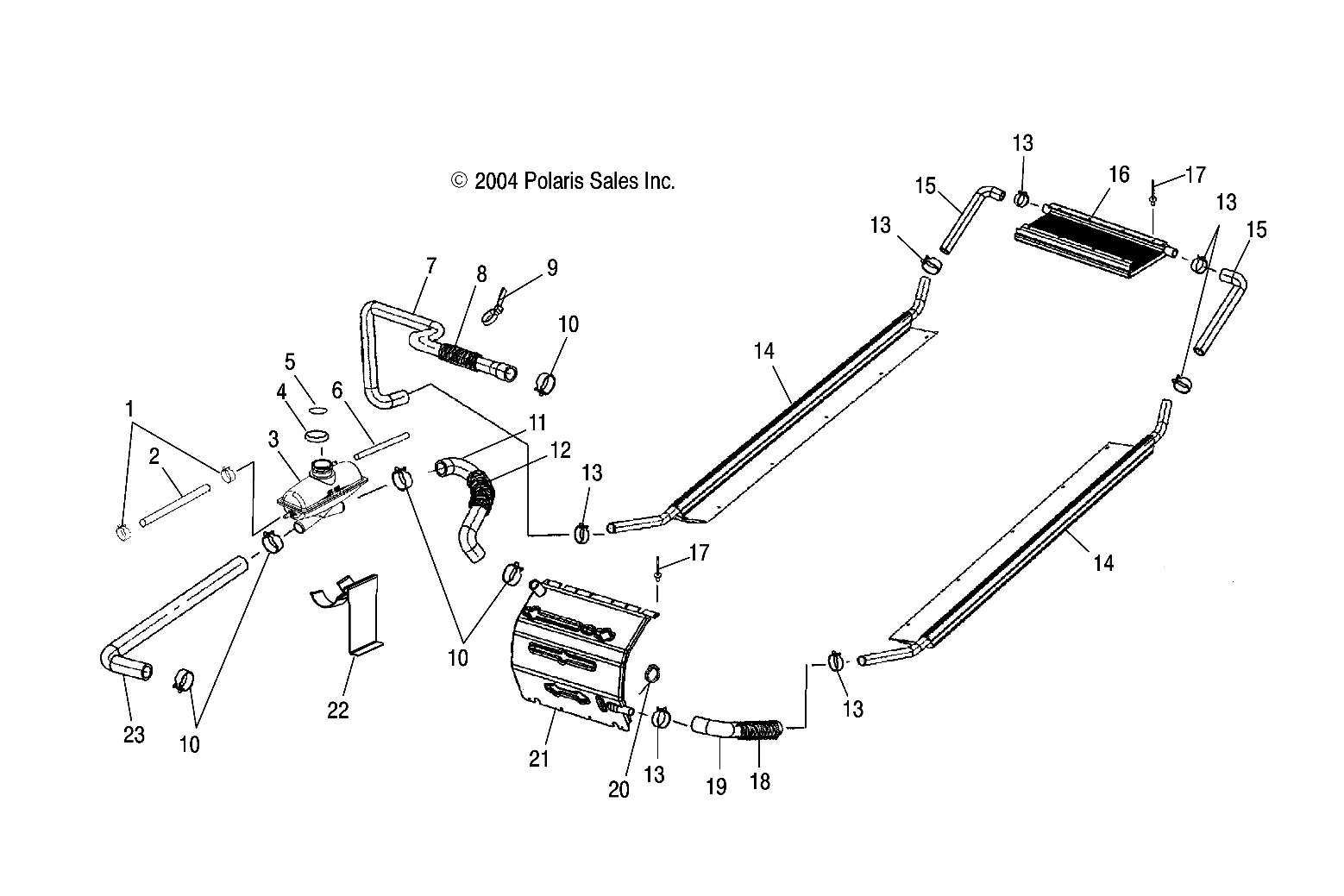 COOLING SYSTEM - S05NT7DS/DE (4992889288B09)