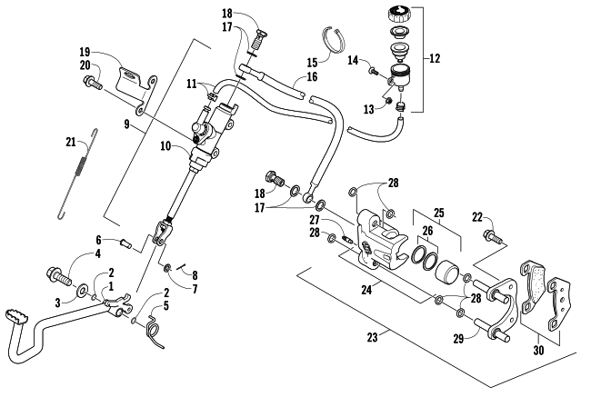 AUXILIARY BRAKE ASSEMBLY