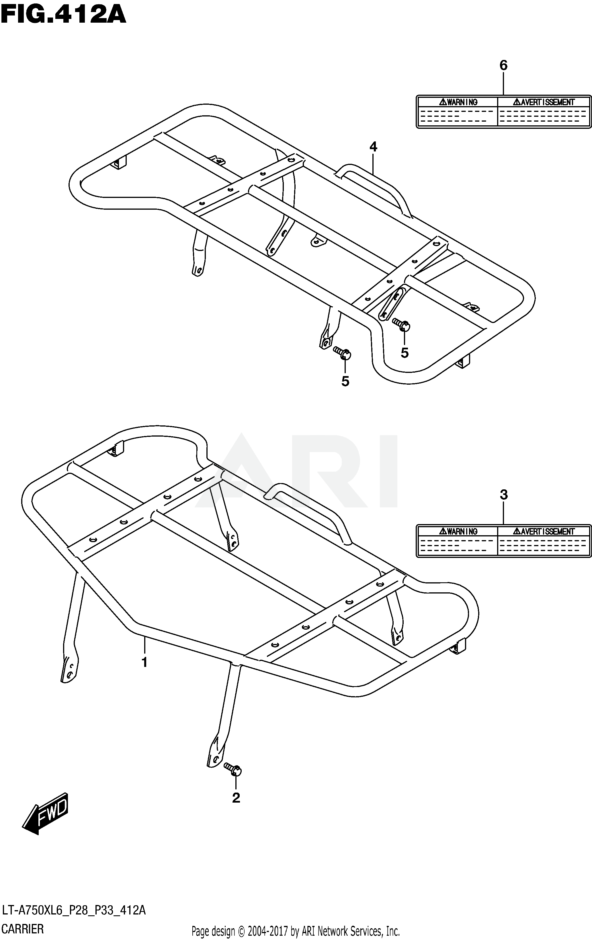 CARRIER (LT-A750XL6 P28)