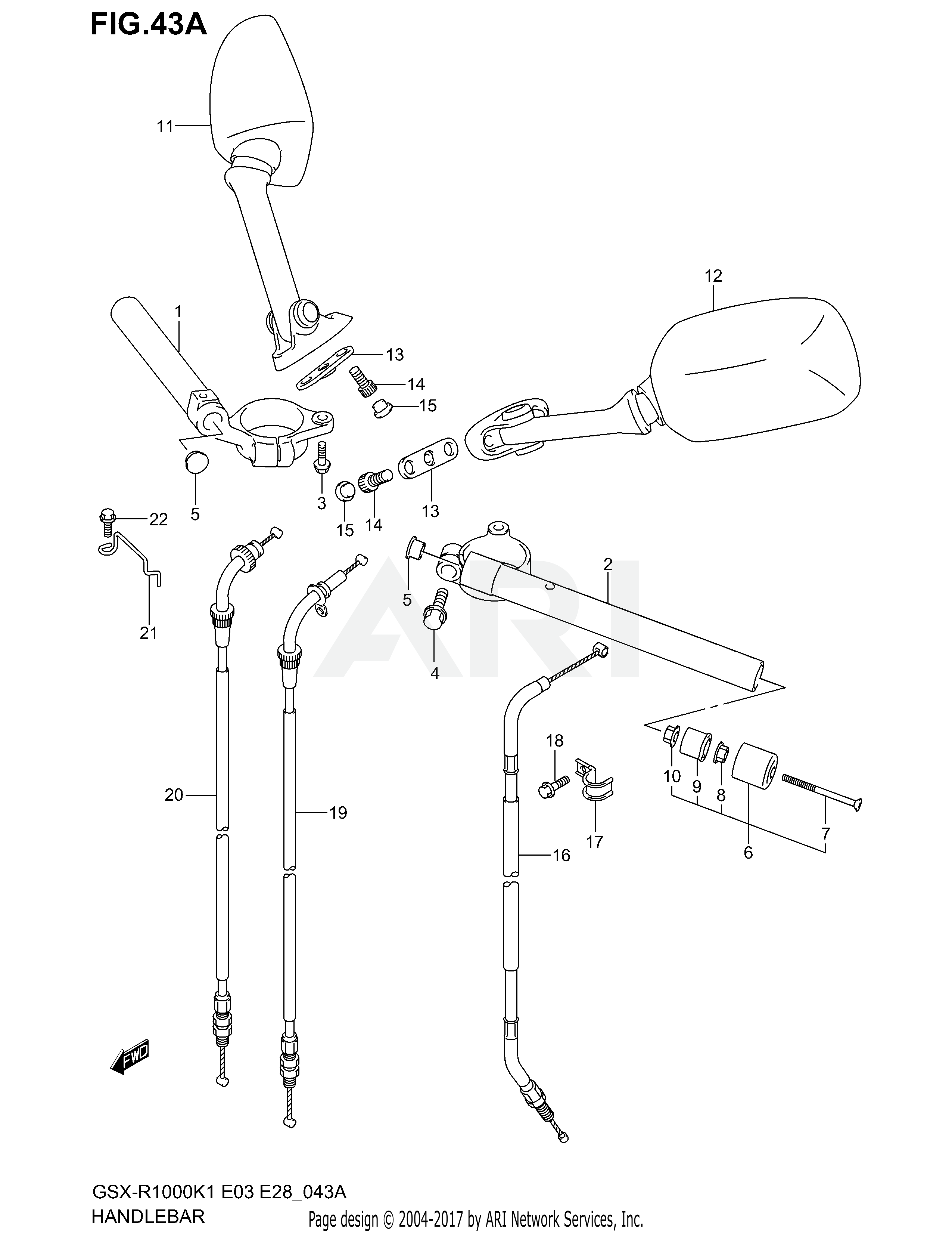 HANDLEBAR (MODEL K2)