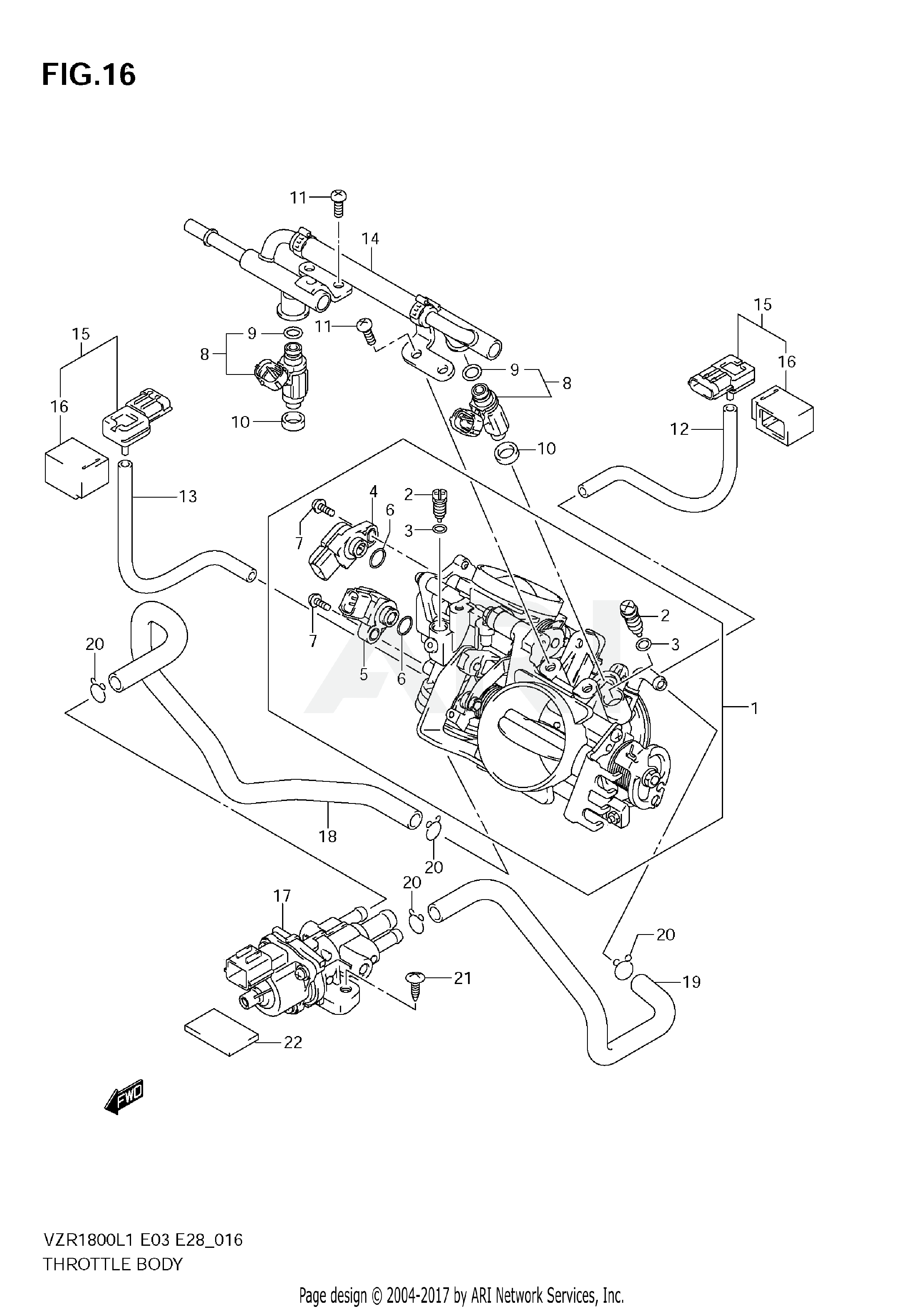 THROTTLE BODY (VZR1800Z L1 E3)