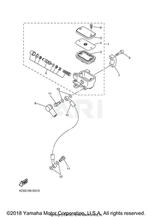 FRONT MASTER CYLINDER