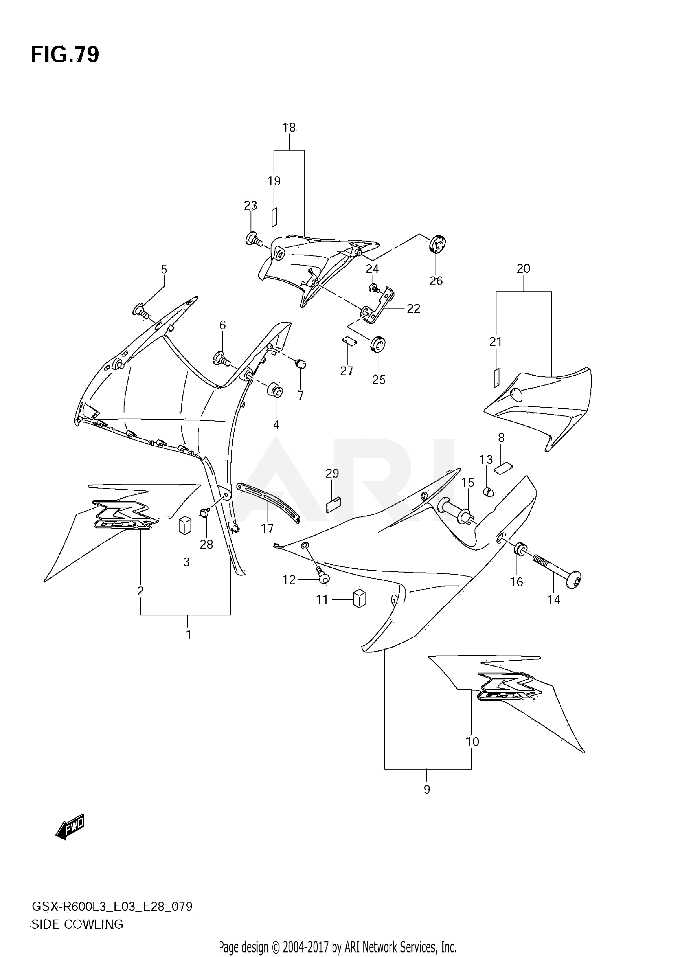 SIDE COWLING (AGS,AGT)