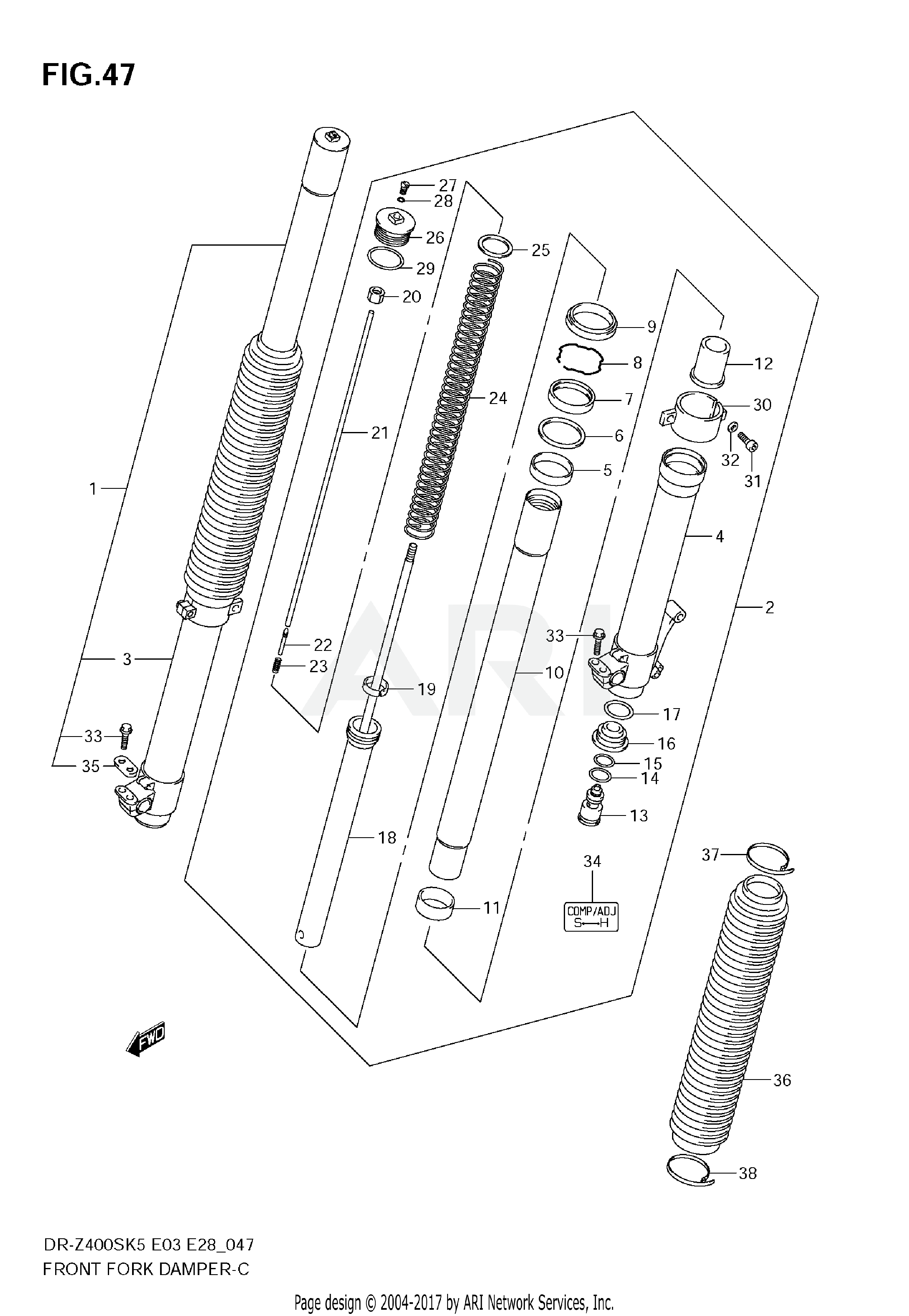 FRONT FORK DAMPER