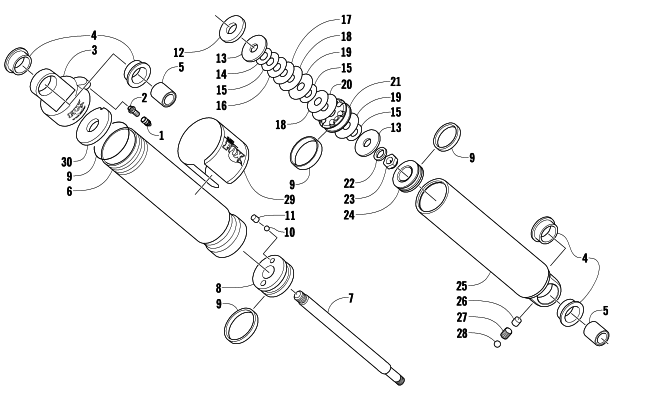 FRONT SUSPENSION SHOCK ABSORBER