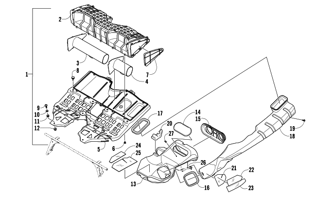 AIR SILENCER ASSEMBLY