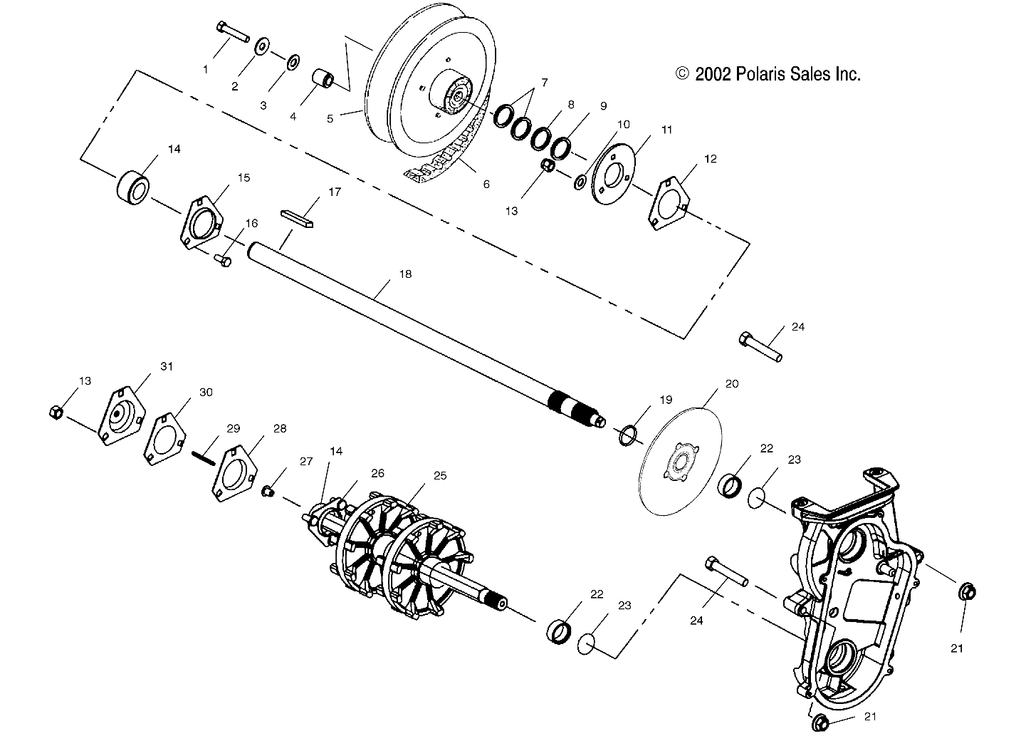 DRIVE TRAIN - S03ND5BS (4977927792C01)