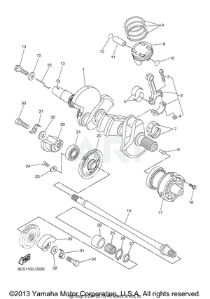 CRANKSHAFT PISTON