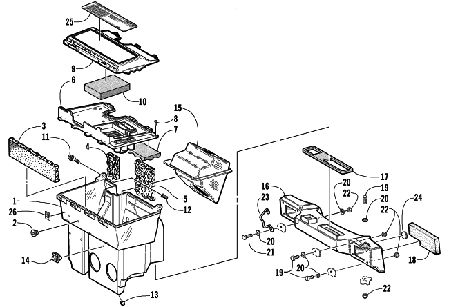 AIR SILENCER ASSEMBLY