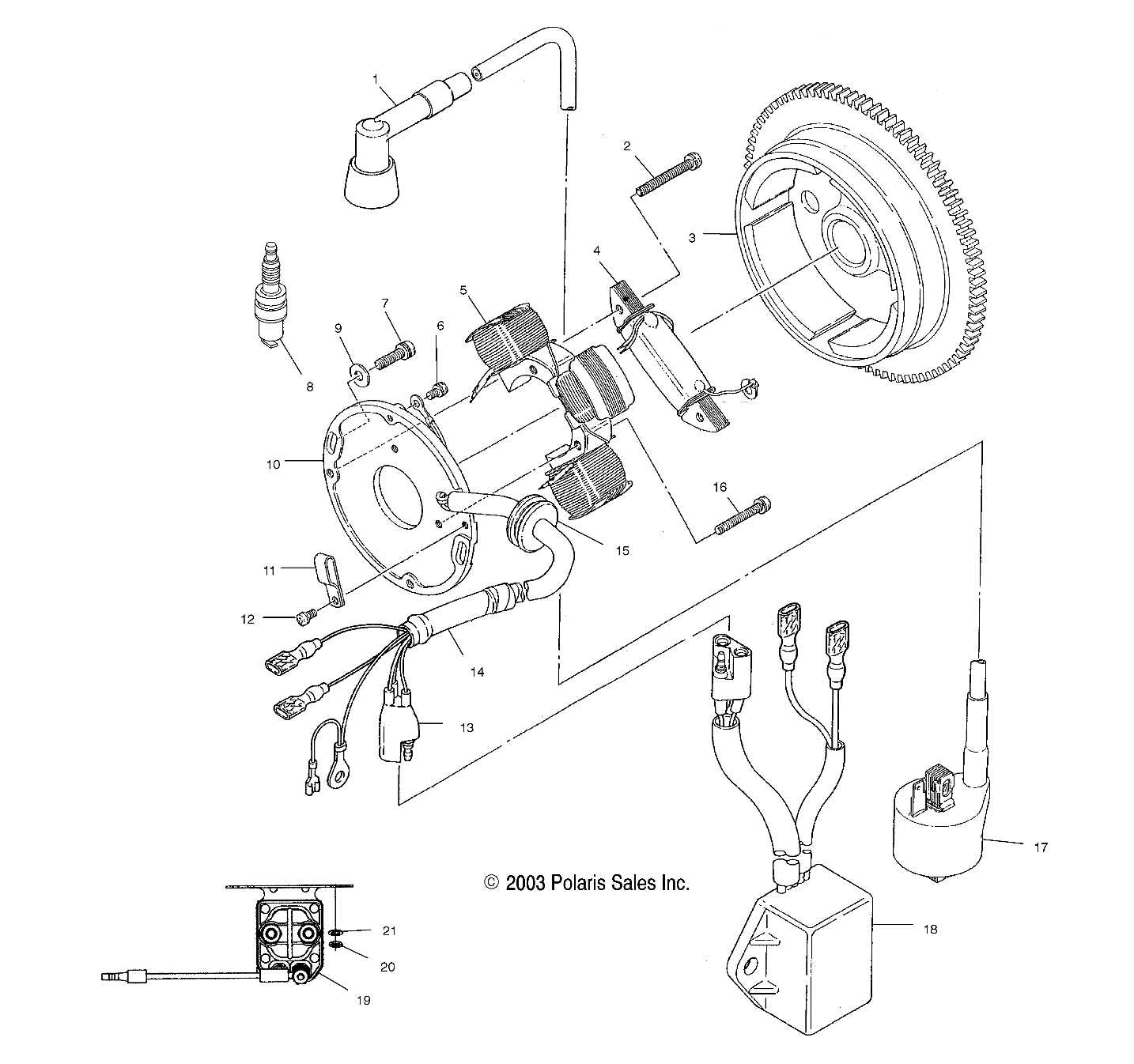 MAGNETO - A04BA25CA/CB (4986208620C08)