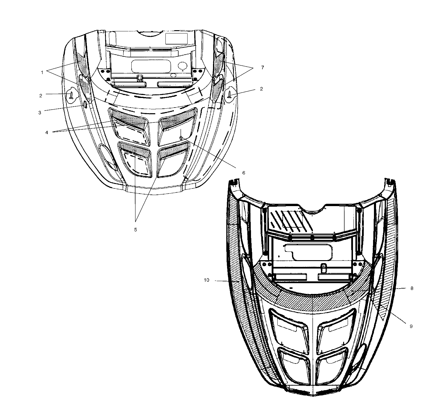 HOOD - FOAM/FOIL - S01ST6ES (4960836083A011)