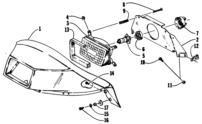 HEADLIGHT AND HEADLIGHT POD