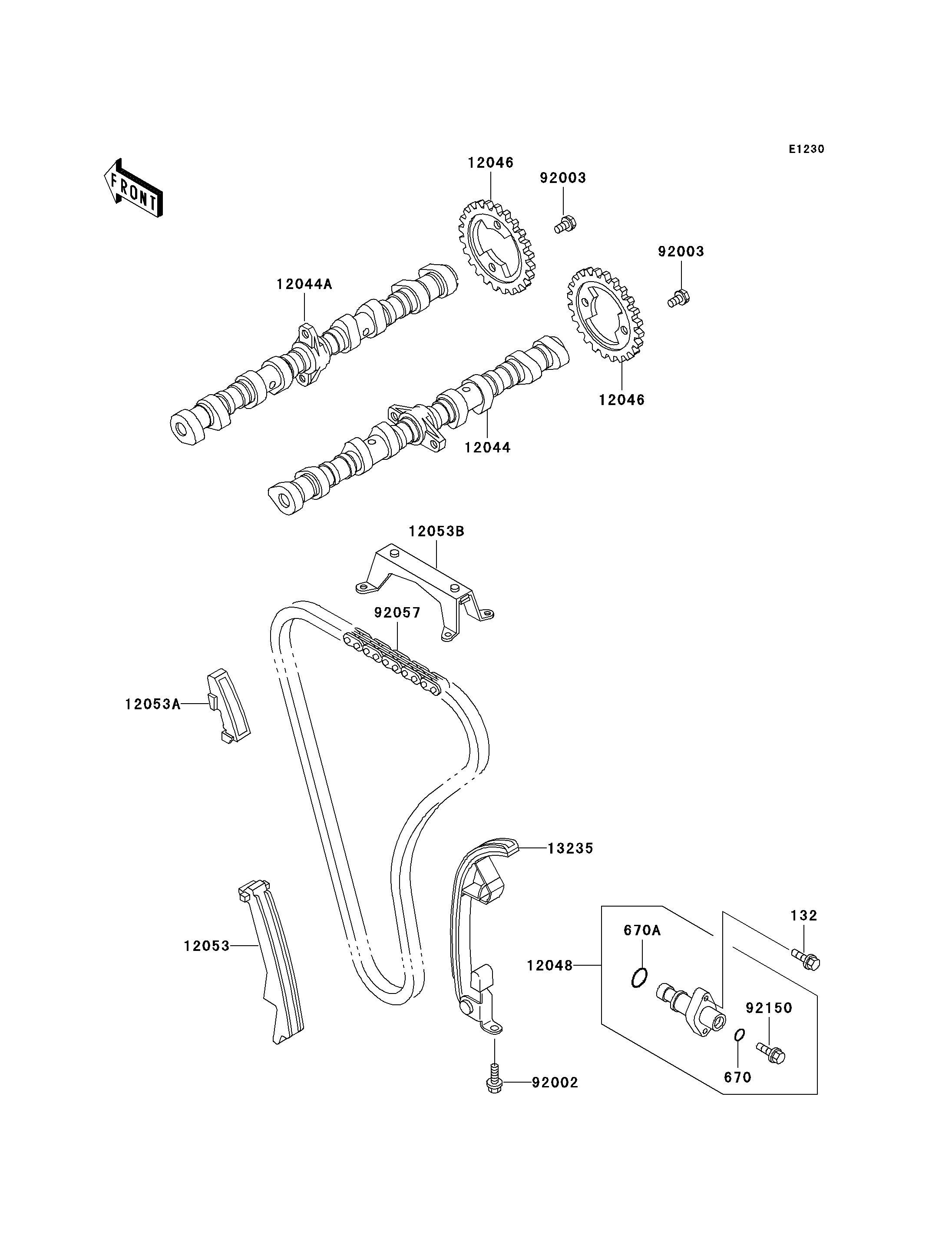 Camshaft(s)/Tensioner