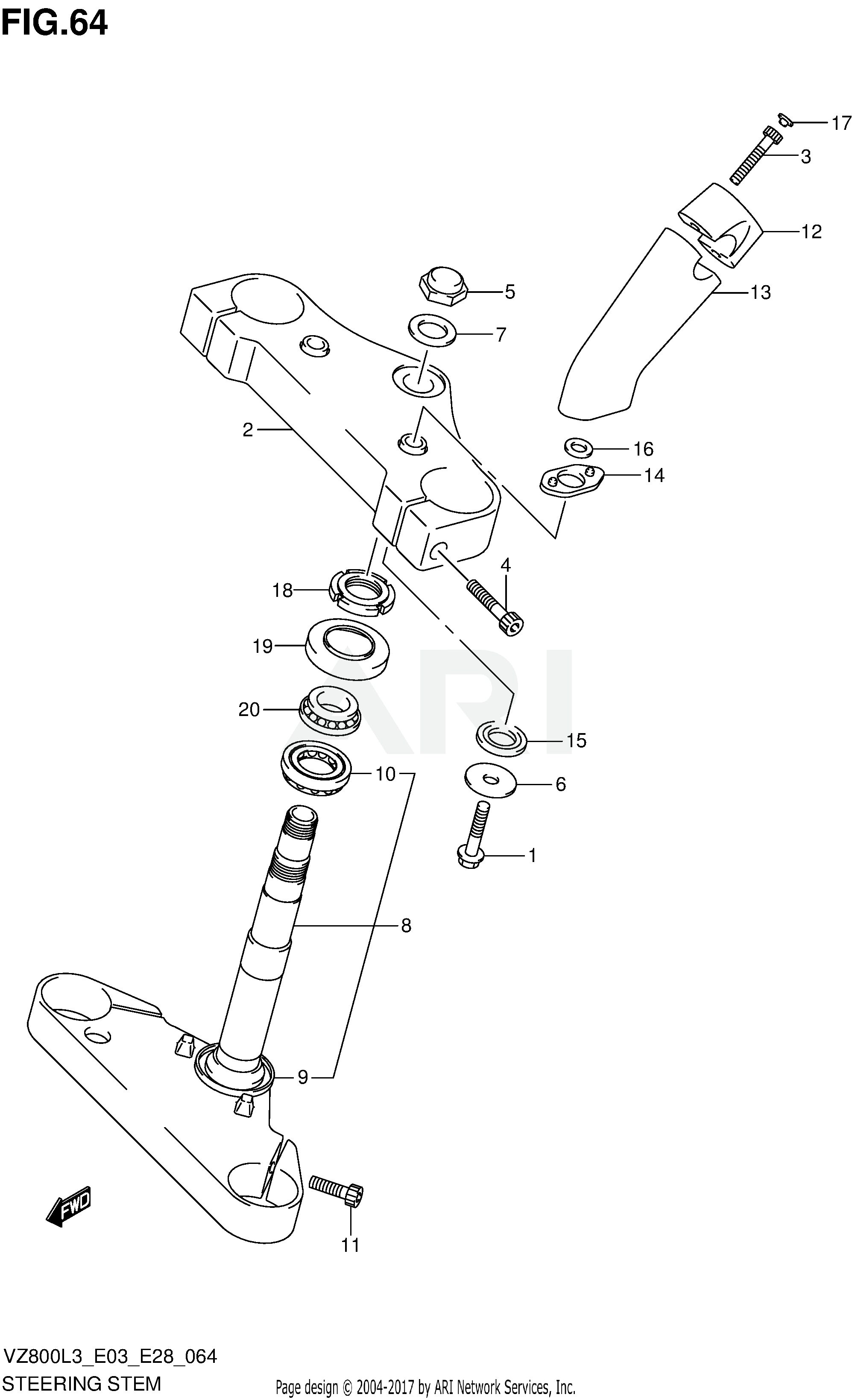 STEERING STEM