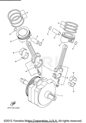 CRANKSHAFT PISTON