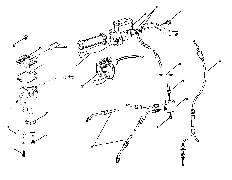 CONTROL ASSEMBLY, R.H.  BIG BOSS 4X6 (4919801980015A)