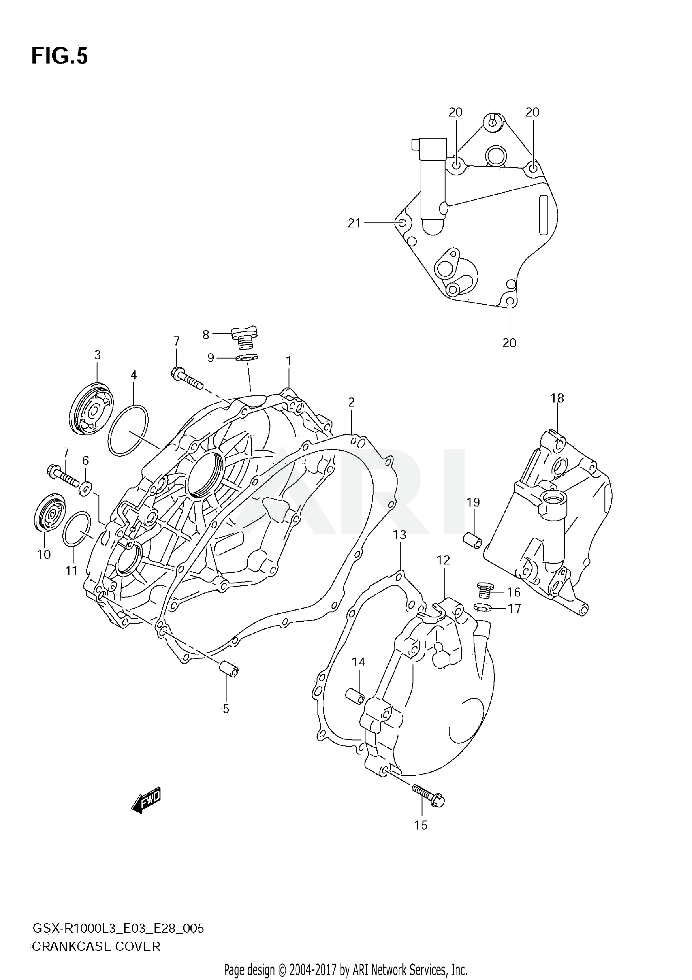 CRANKCASE COVER