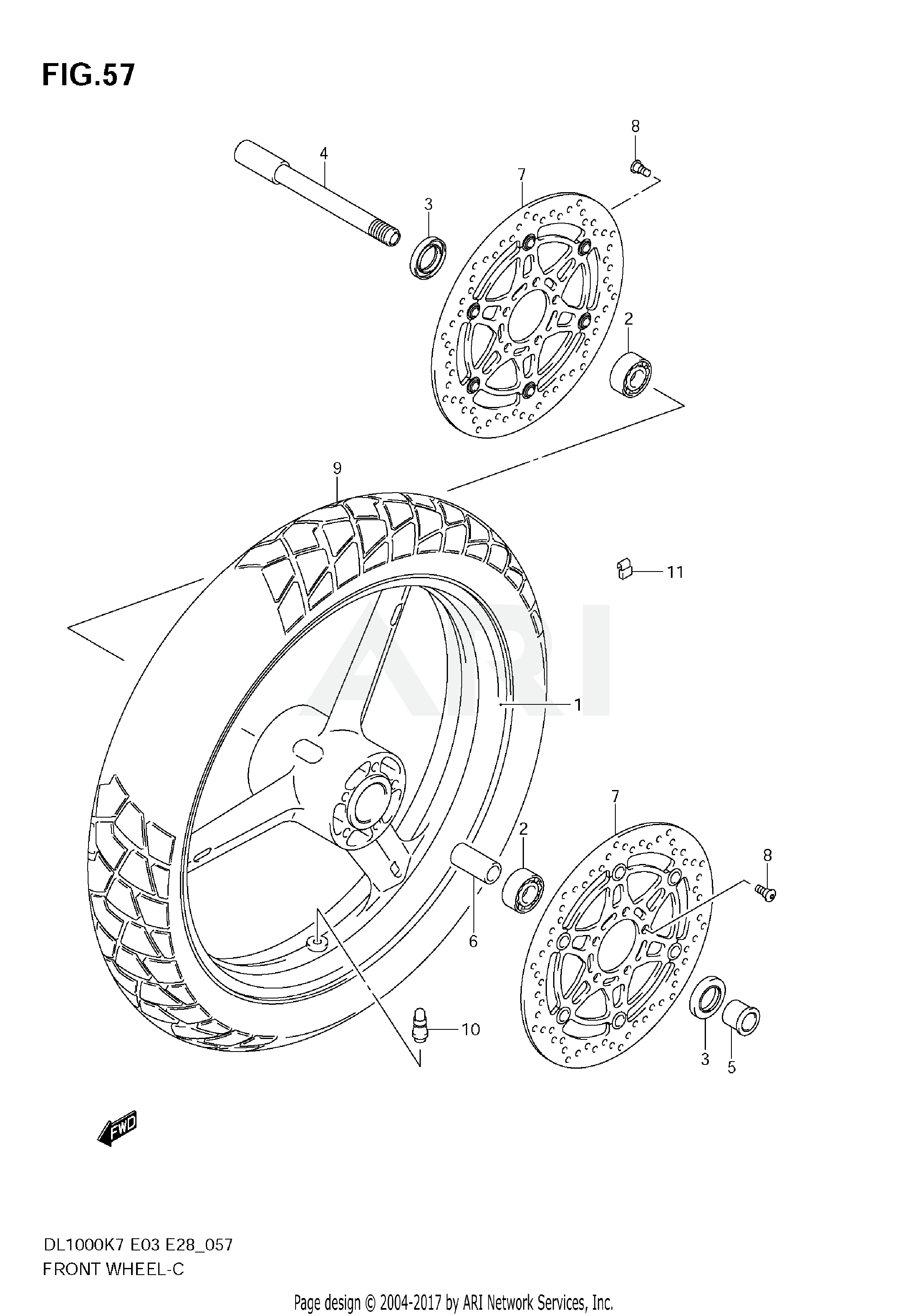 FRONT WHEEL