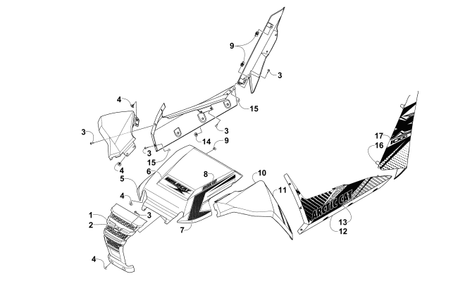 FRONT AND SIDE PANEL ASSEMBLIES