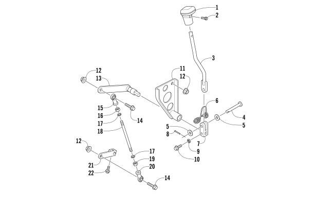 SHIFT LEVER ASSEMBLY