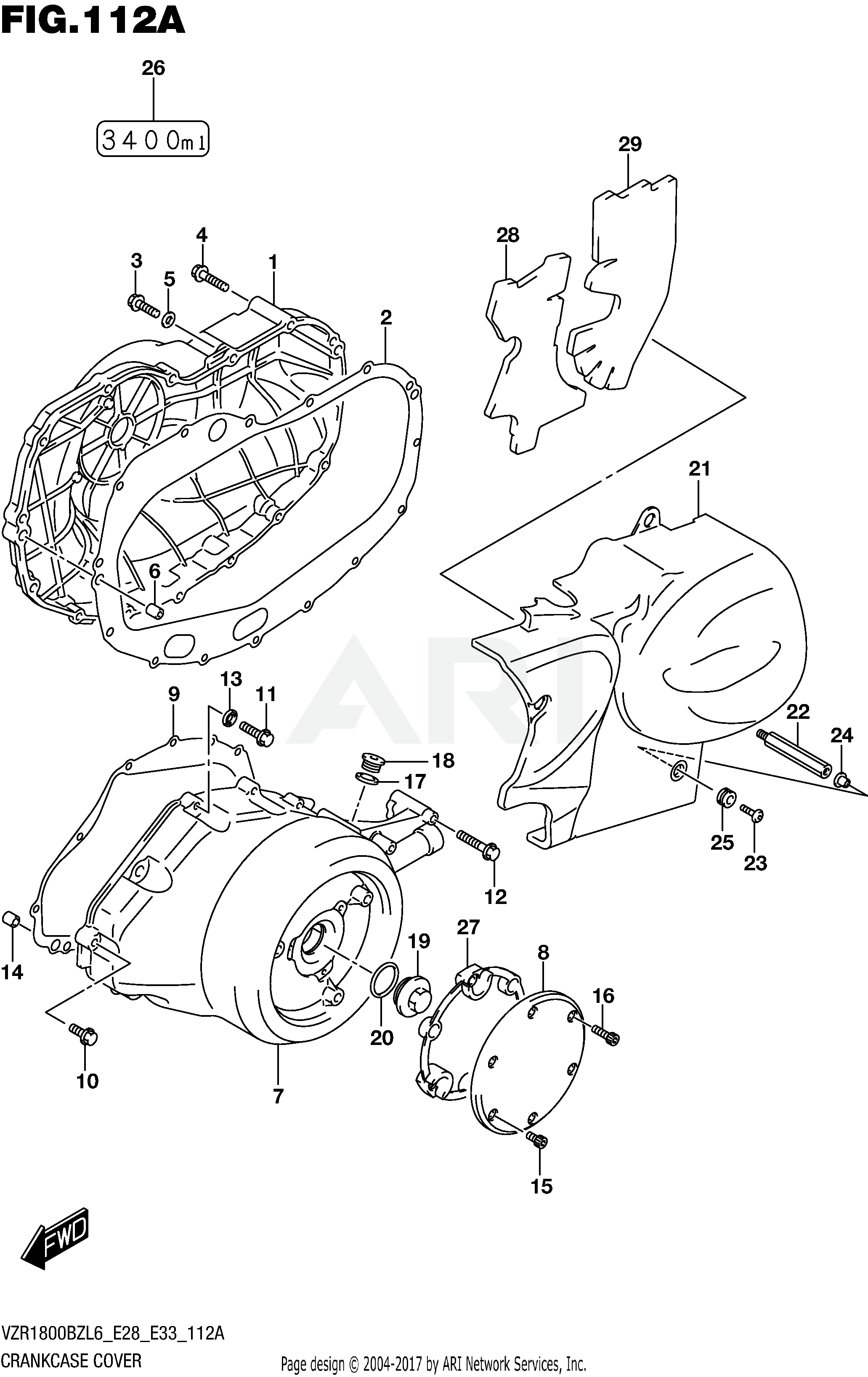 CRANKCASE COVER