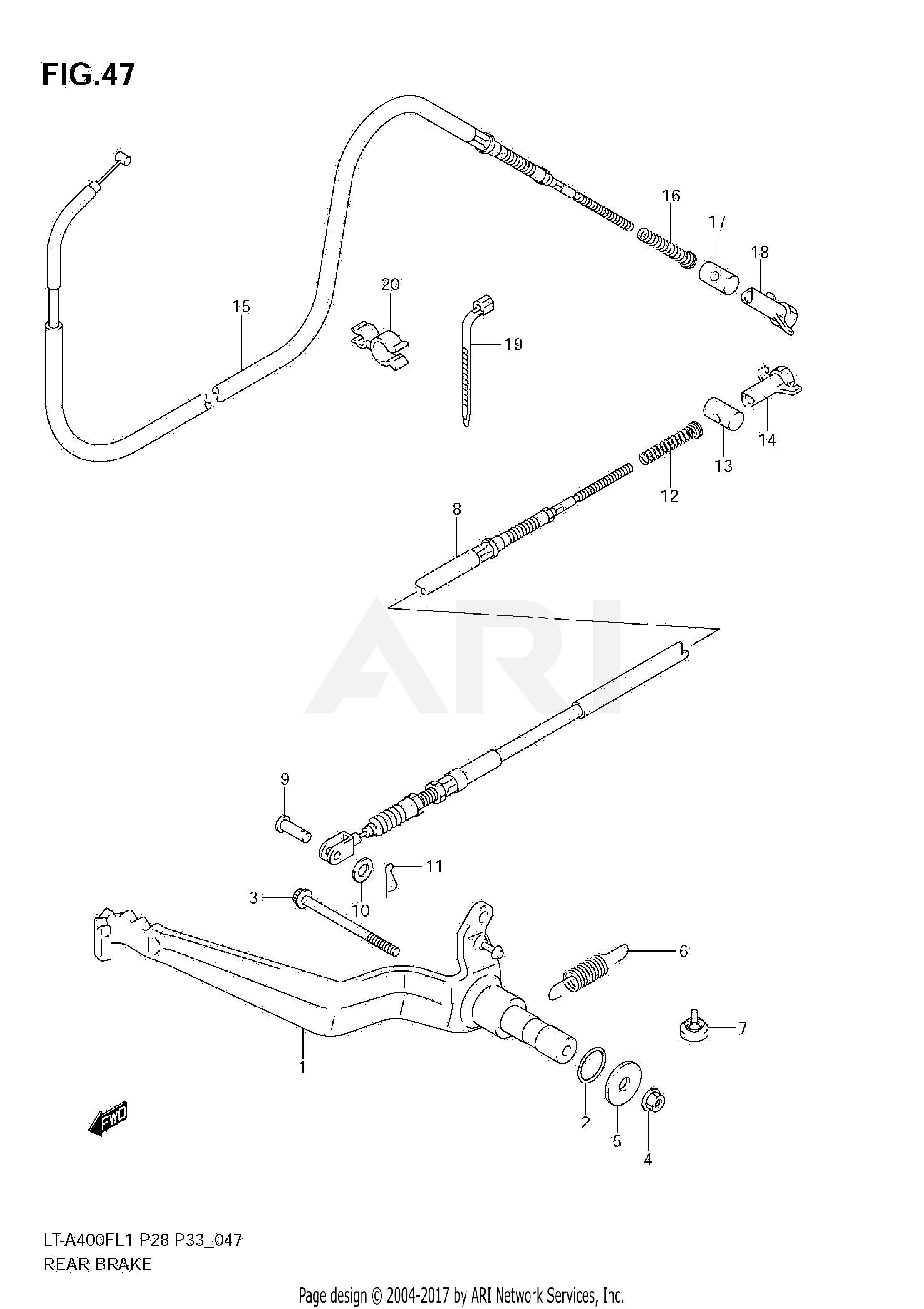 REAR BRAKE