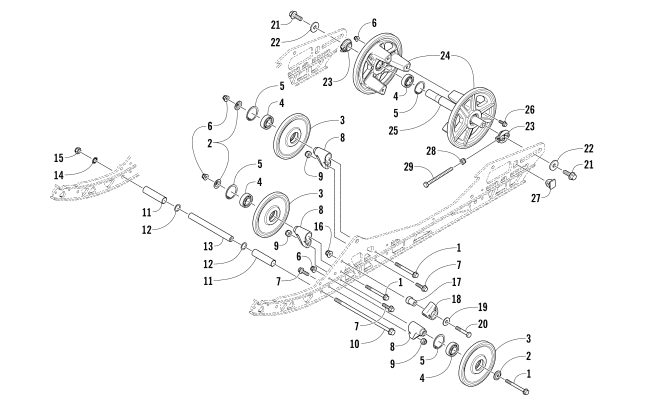 IDLER WHEEL ASSEMBLY