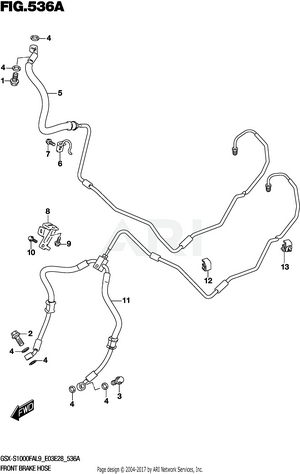 FRONT BRAKE HOSE