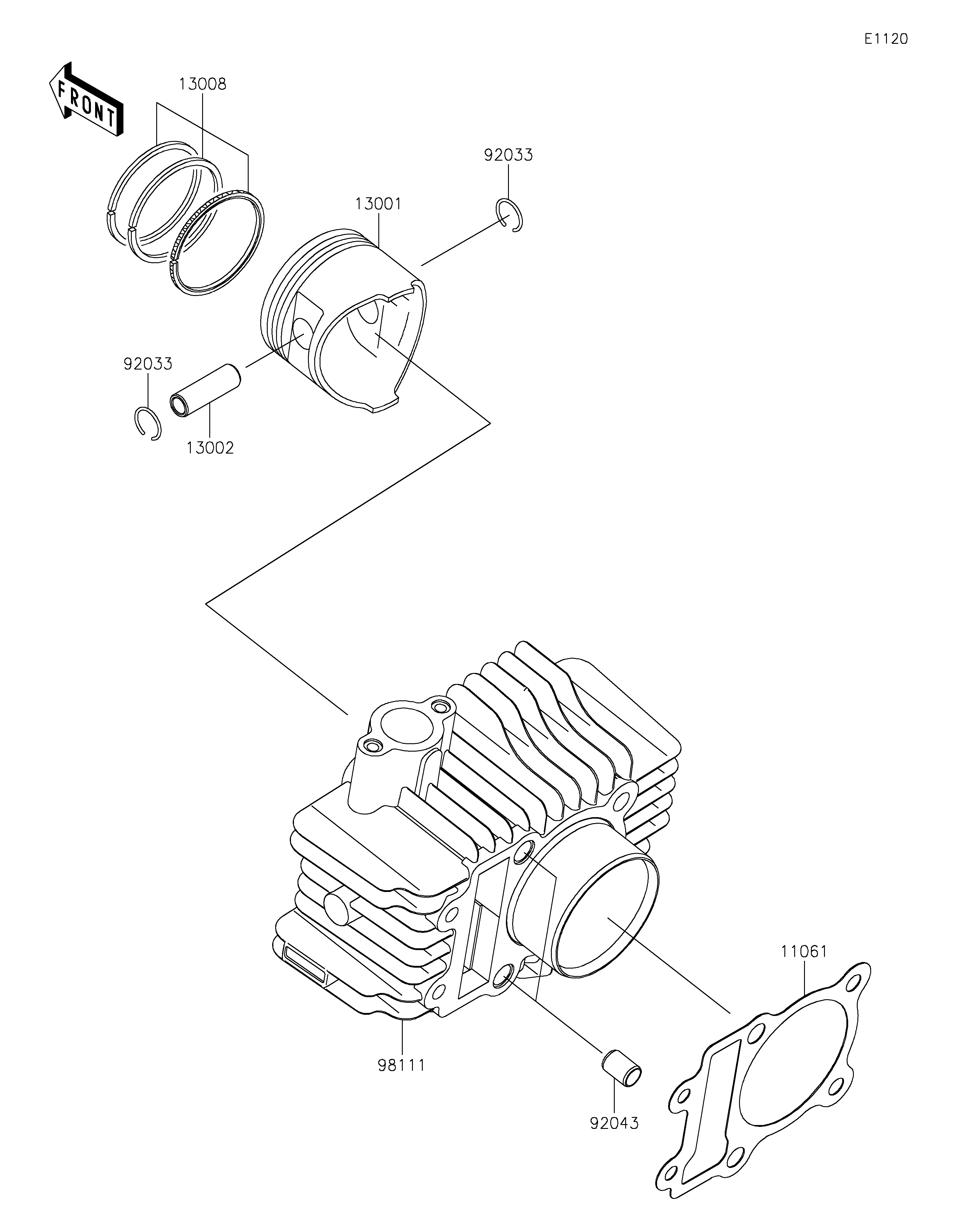 Cylinder/Piston(s)