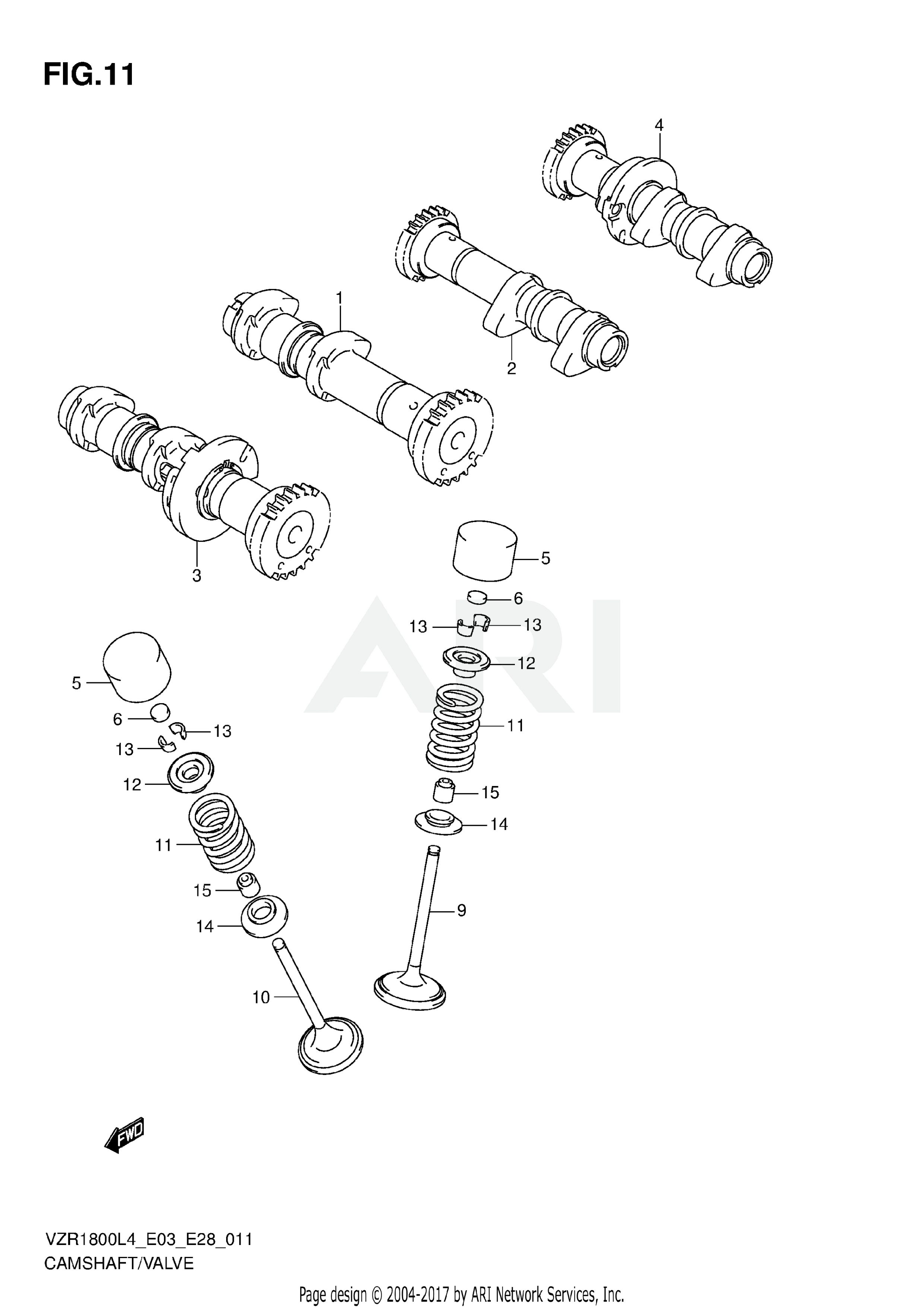 CAMSHAFT/VALVE