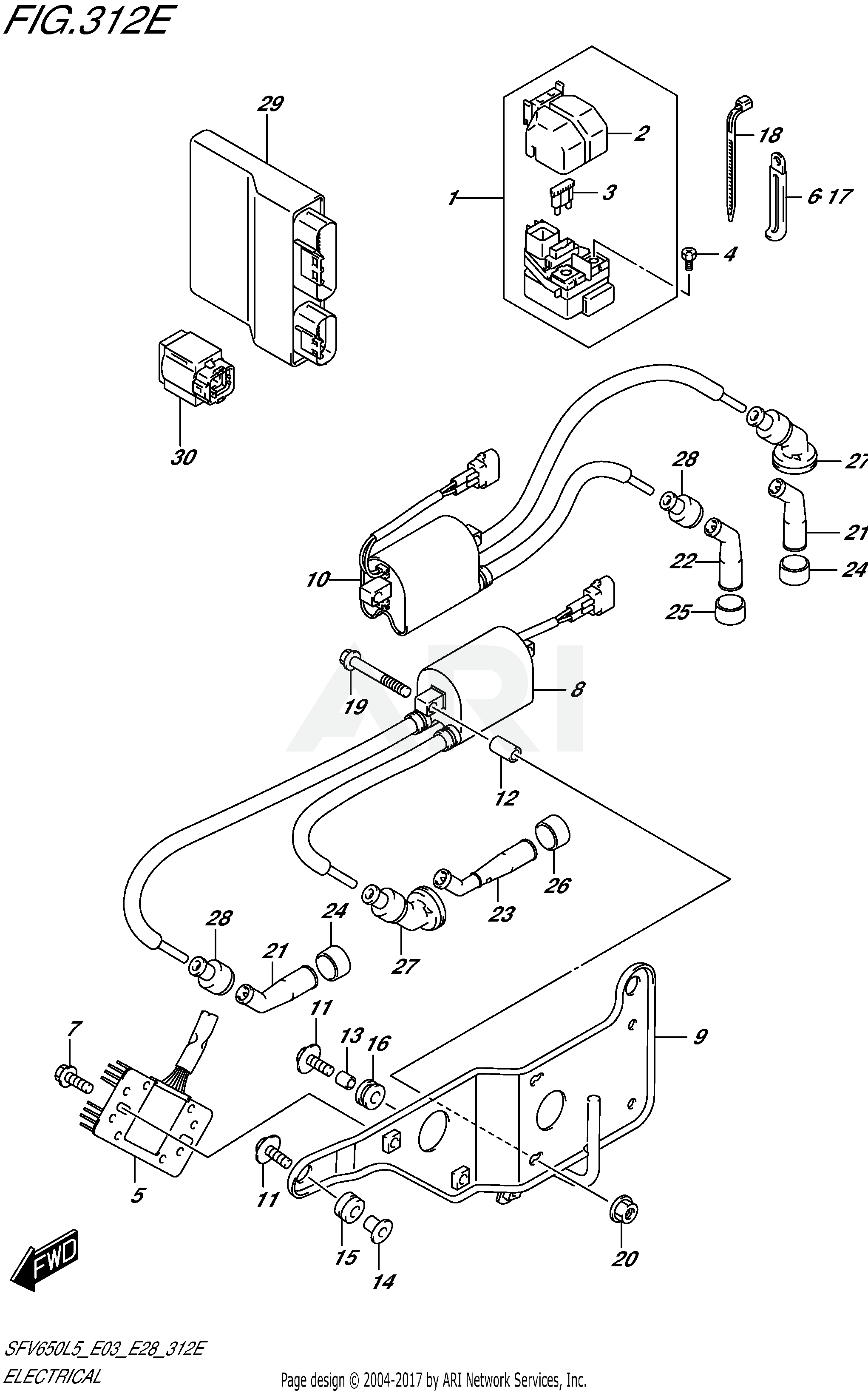 ELECTRICAL (SFV650AL5 E33)