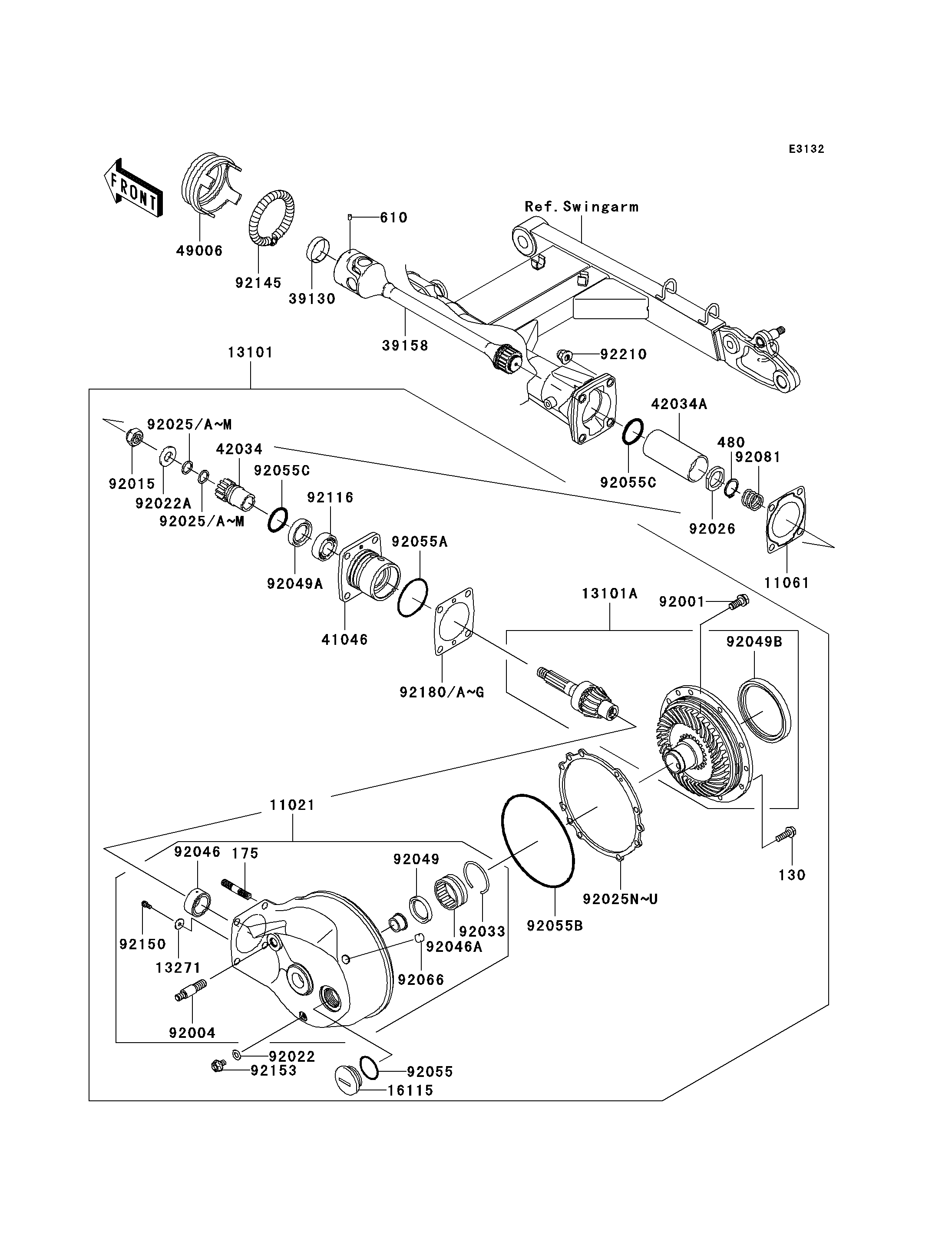 Drive Shaft/Final Gear