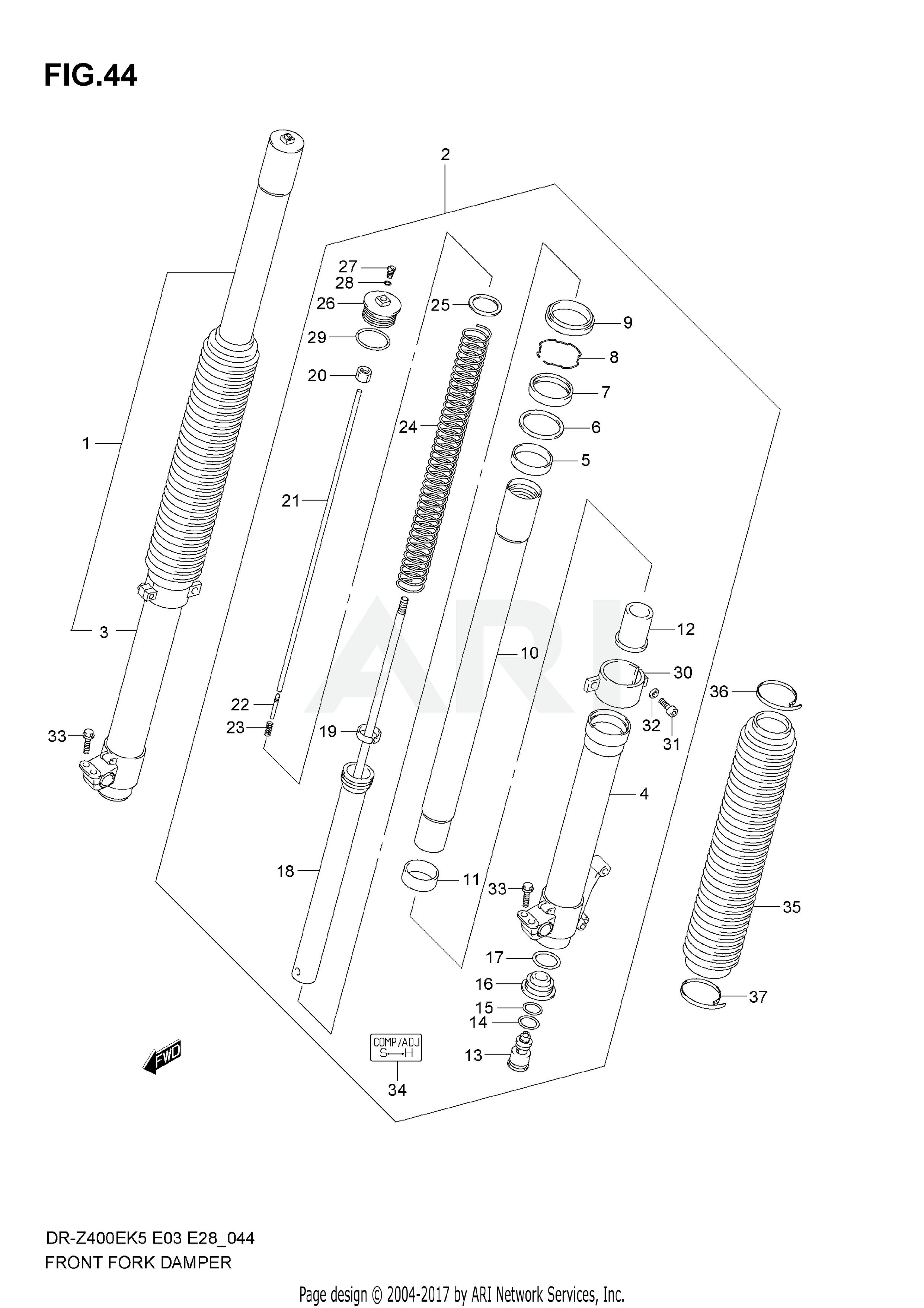 FRONT FORK DAMPER