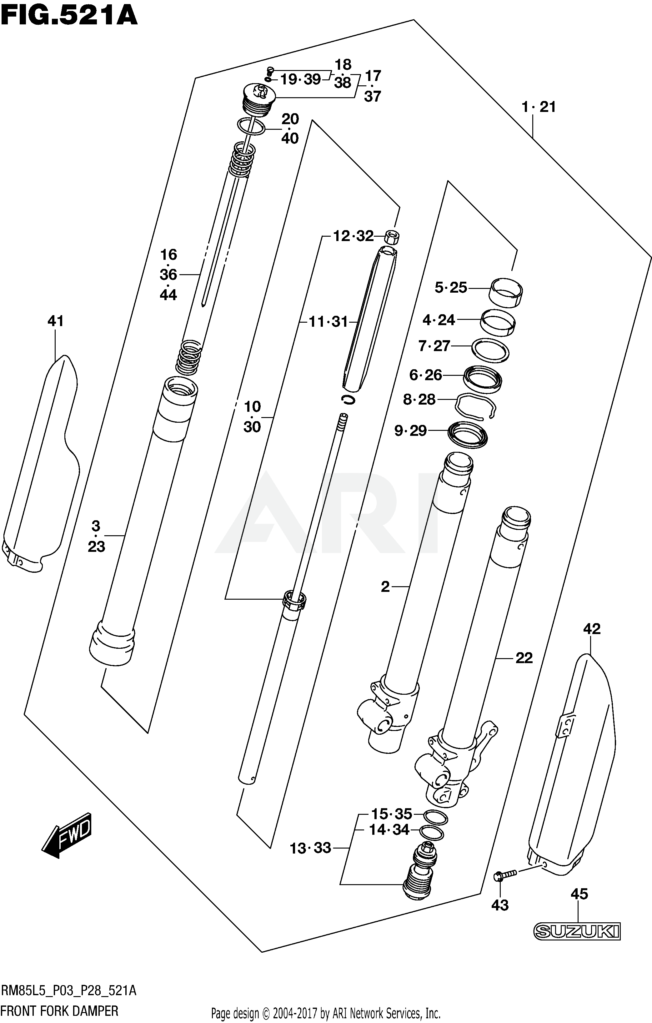 FRONT FORK DAMPER