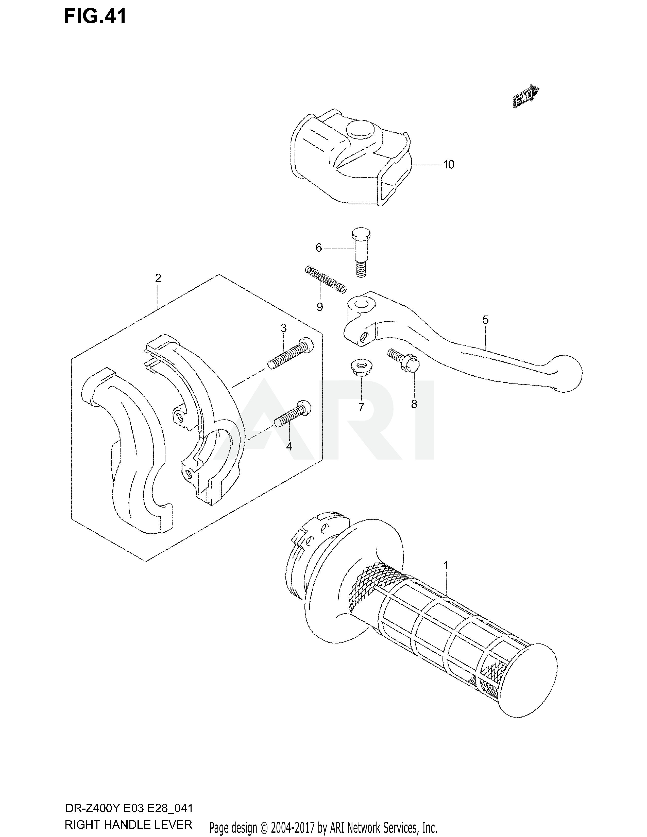 RIGHT HANDLE LEVER