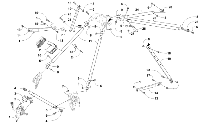 STEERING SUPPORT ASSEMBLY