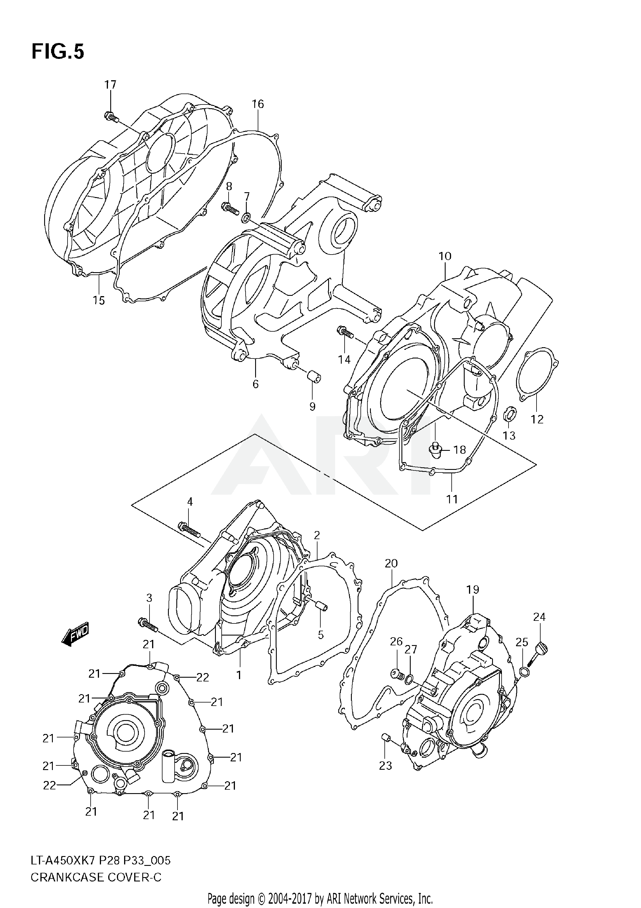 CRANKCASE COVER