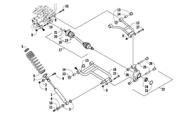 REAR SUSPENSION ASSEMBLY